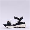 Una Healy Skater Boy Wedge Sandal - Vinyl